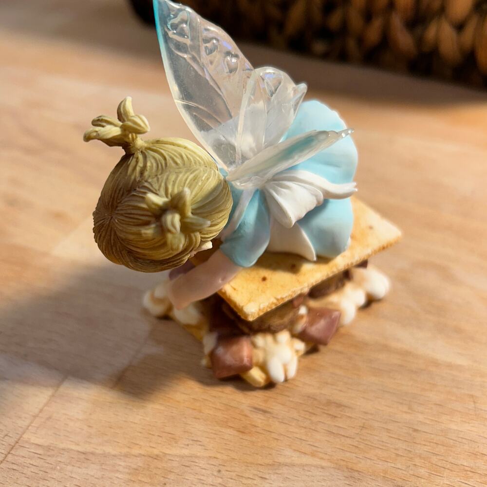 My Little Kitchen Fairies 2005 Smores Expert Fairy 4005191 Enesco Figurine VTG - Picture 4 of 7